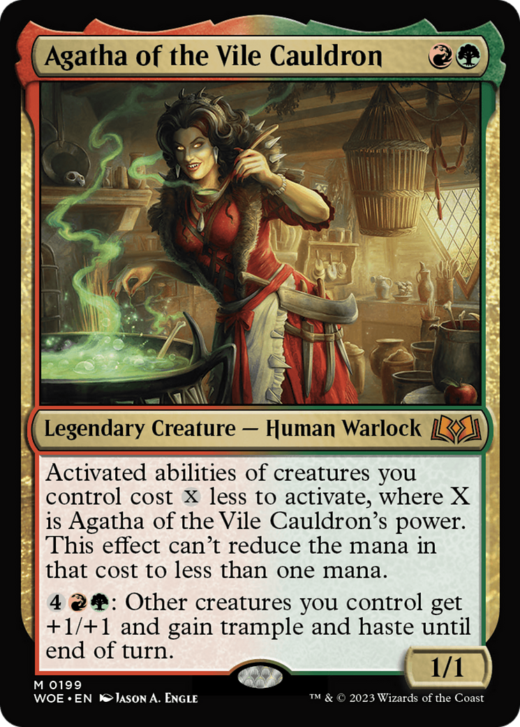 Image of Agatha of the Vile Cauldron [Wilds of Eldraine]