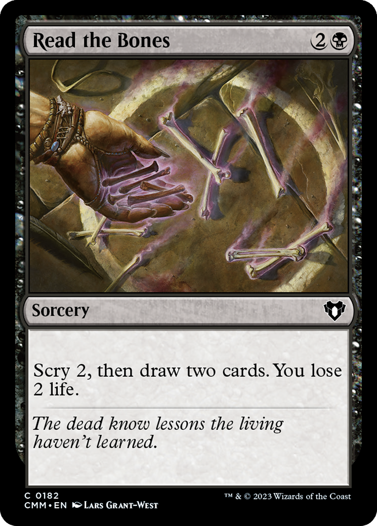 Image of Read the Bones [Commander Masters]