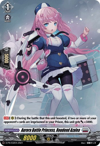 Image of Aurora Battle Princess, Roudend Azalea (D-PR/032EN) [D Promo Cards]