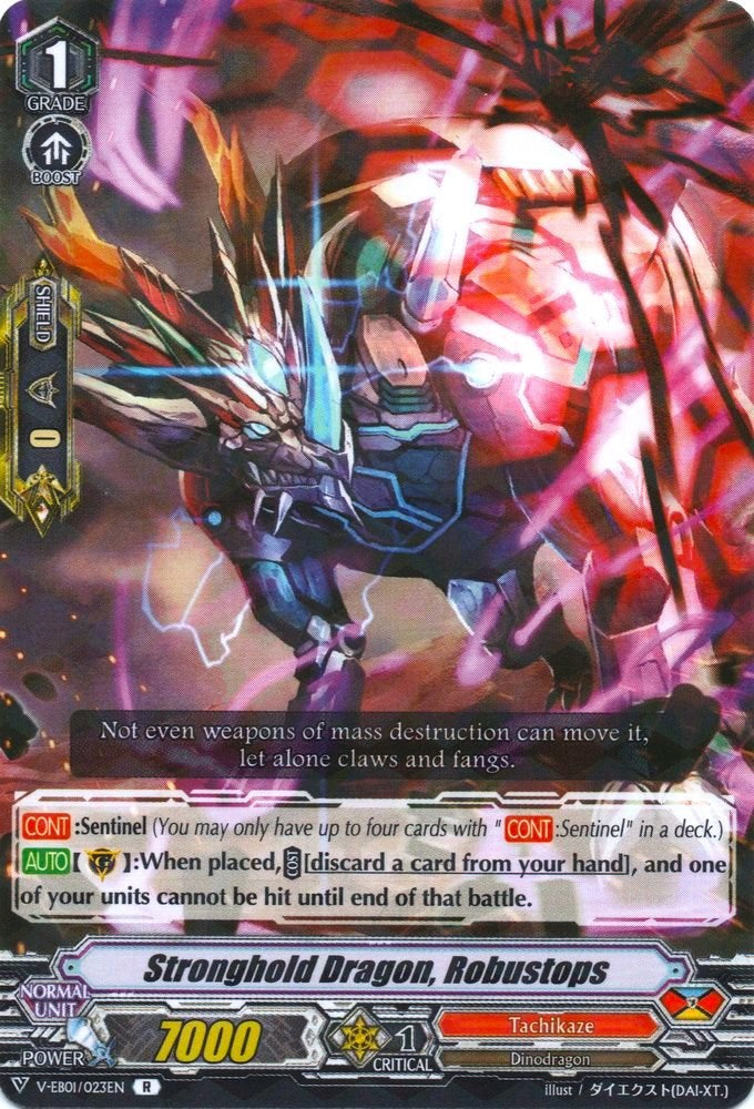 Image of Stronghold Dragon, Robustops (V-EB01/023EN) [The Destructive Roar]