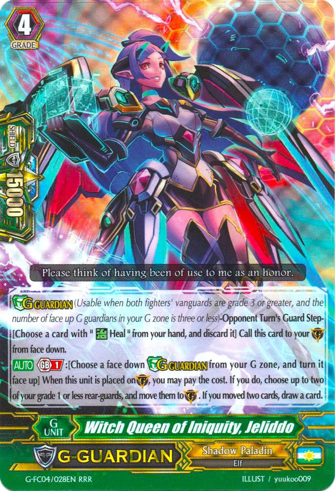 Image of Witch Queen of Iniquity, Jeliddo (G-FC04/028EN) [Fighters Collection 2017]