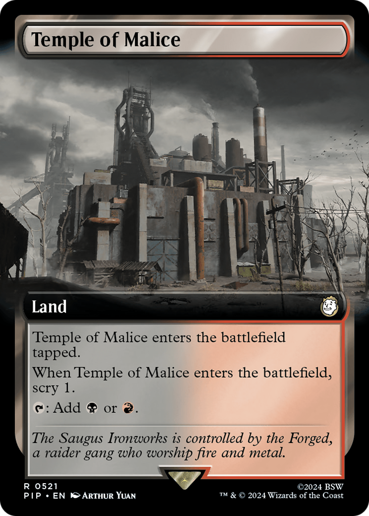 Image of Temple of Malice (Extended Art) [Fallout]