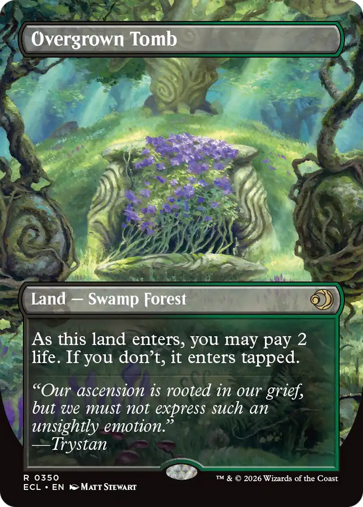 Image of Overgrown Tomb (Borderless) [Lorwyn Eclipsed]