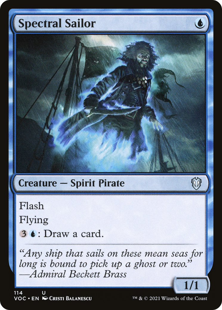 Image of Spectral Sailor [Innistrad: Crimson Vow Commander]