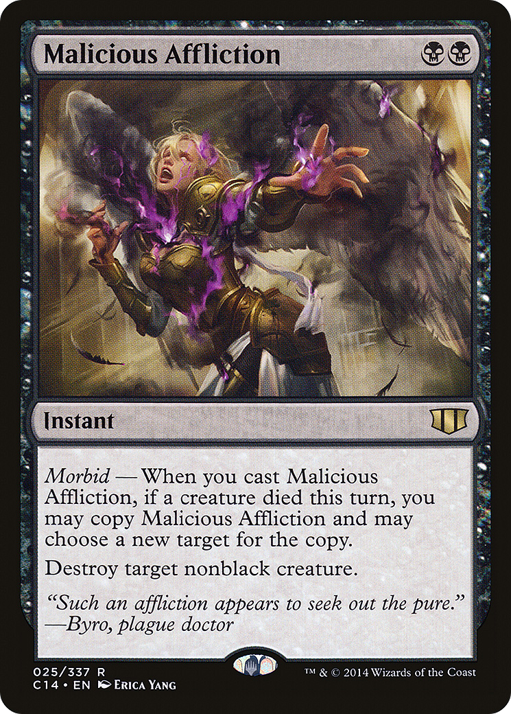 Image of Malicious Affliction [Commander 2014]