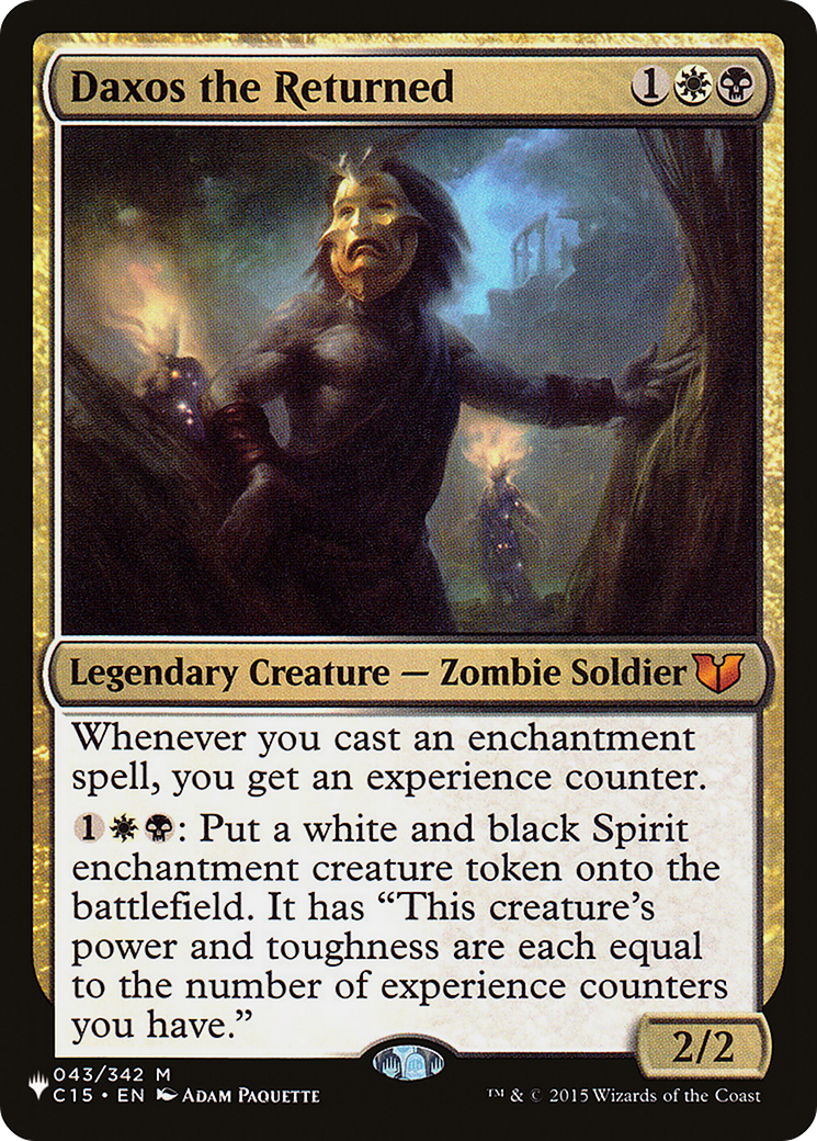 Image of Daxos the Returned [The List]