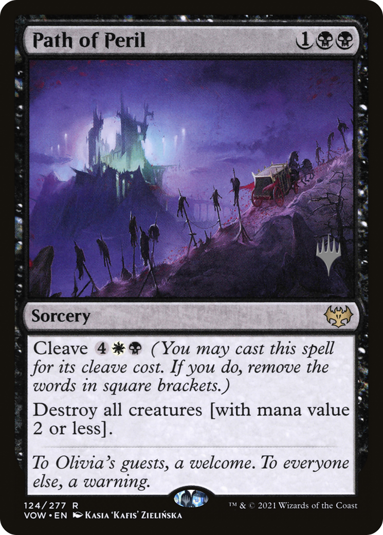 Image of Path of Peril (Promo Pack) [Innistrad: Crimson Vow Promos]