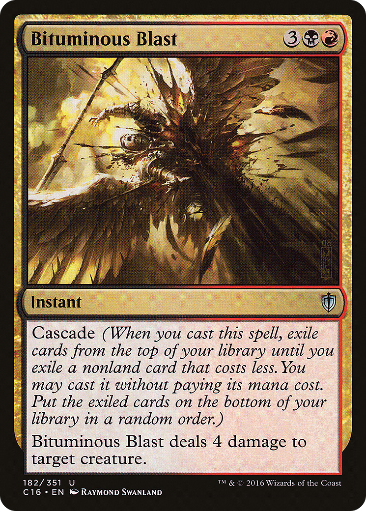 Image of Bituminous Blast [Commander 2016]