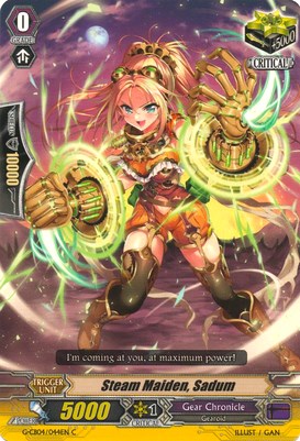 Image of Steam Maiden, Sadum (G-CB04/044EN) [Gear of Fate]