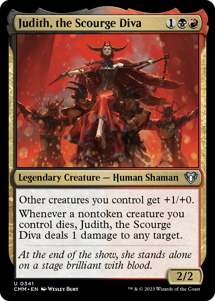 Image of Judith, the Scourge Diva [Commander Masters]