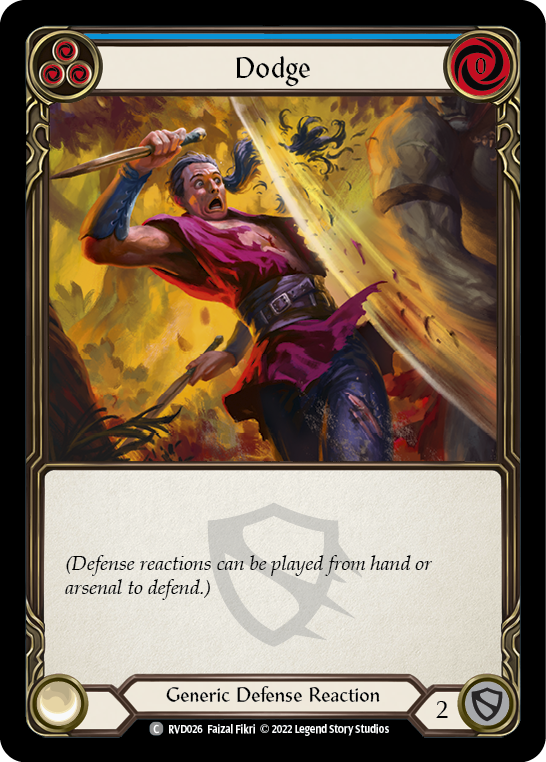 Image of Dodge [RVD026] (Classic Battles: Rhinar vs Dorinthea)