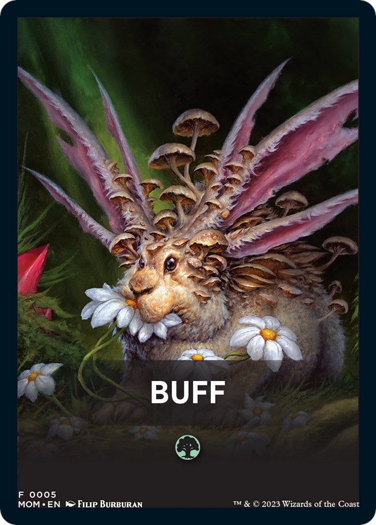 Image of Buff Theme Card [March of the Machine Tokens]