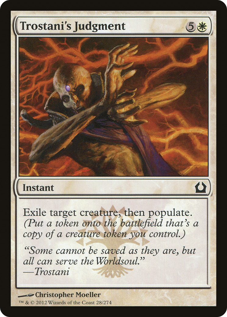 Image of Trostani's Judgment [Return to Ravnica]