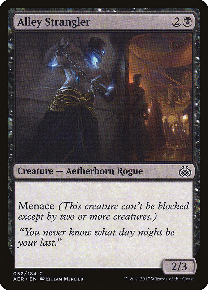 Image of Alley Strangler (Intro Pack) [Aether Revolt Promos]