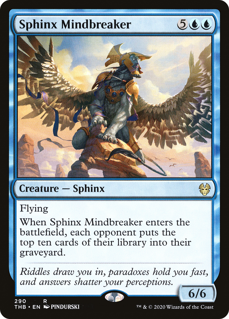 Image of Sphinx Mindbreaker [Theros Beyond Death]