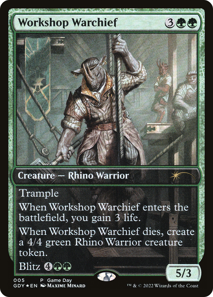 Image of Workshop Warchief [Game Day 2022]