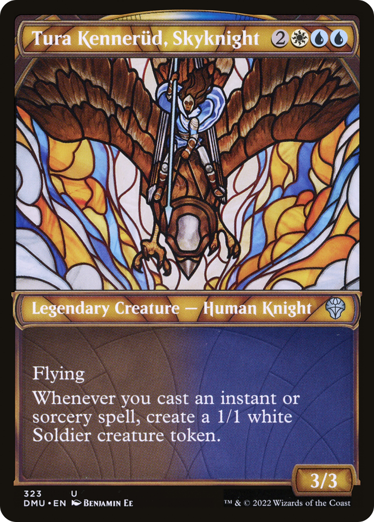 Image of Tura Kennerud, Skyknight (Showcase) [Dominaria United]