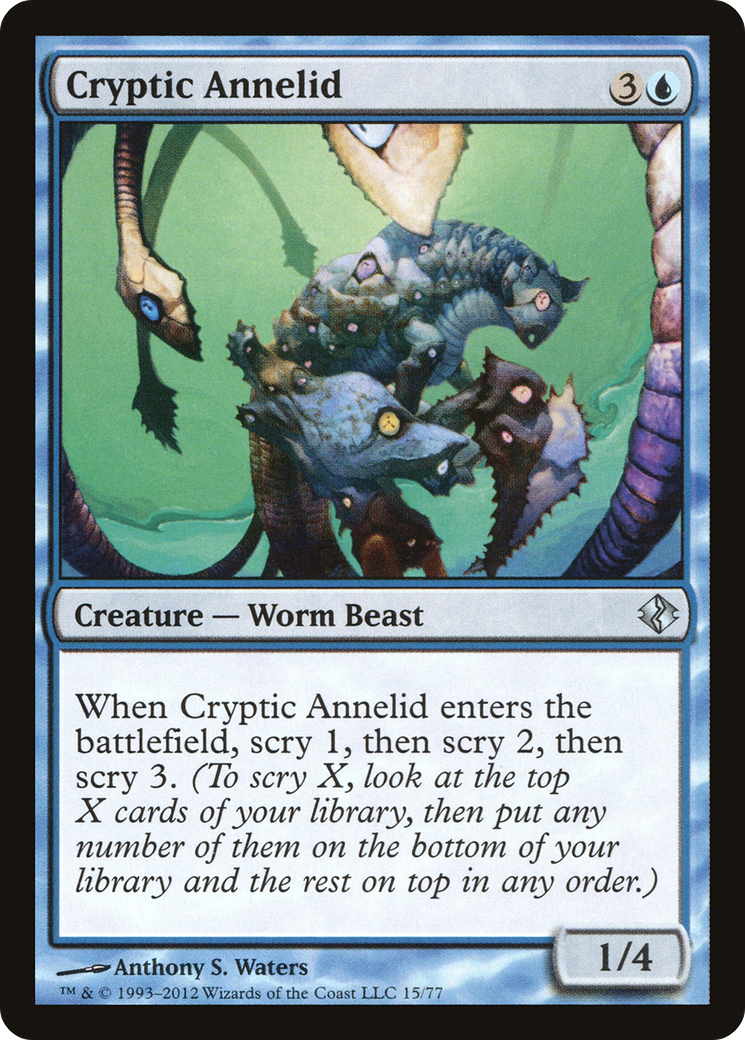 Image of Cryptic Annelid [Duel Decks: Venser vs. Koth]