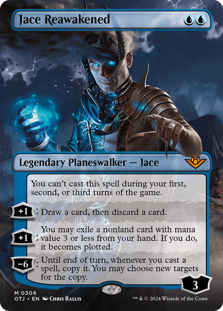 Image of Jace Reawakened (Borderless) [Outlaws of Thunder Junction]