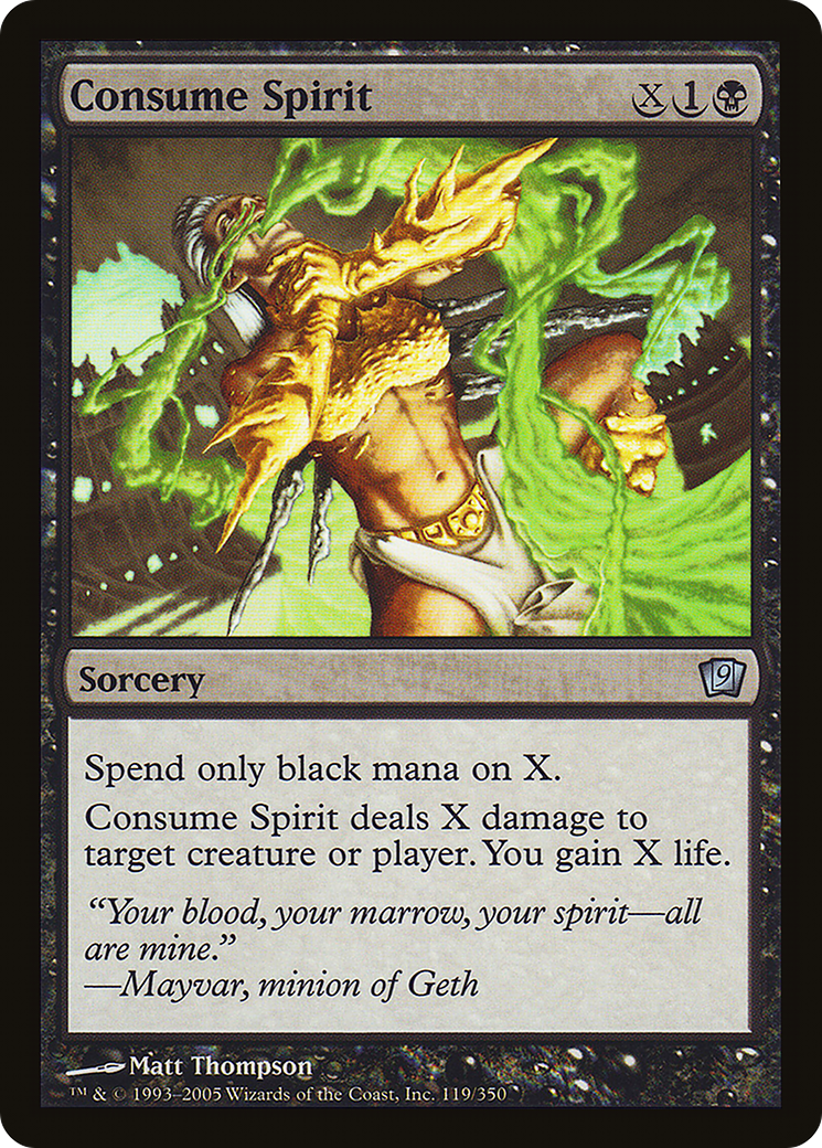Image of Consume Spirit [Ninth Edition]