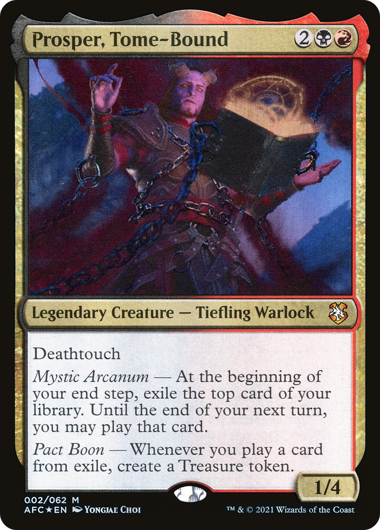 Image of Prosper, Tome-Bound [Dungeons & Dragons: Adventures in the Forgotten Realms Commander]