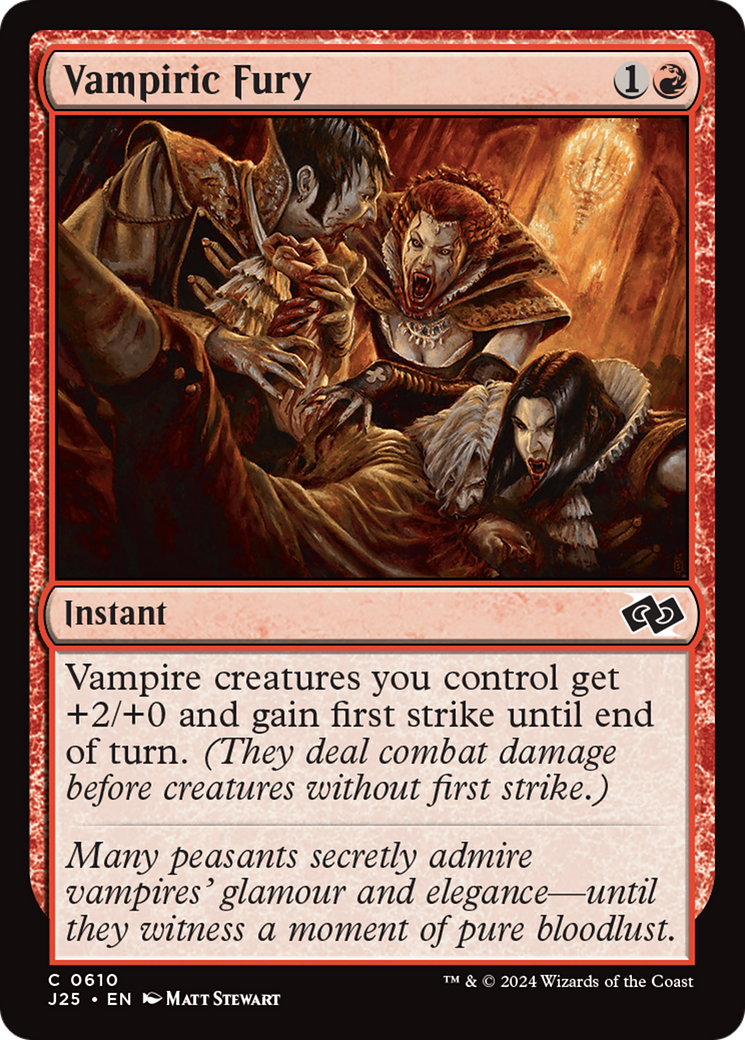 Image of Vampiric Fury [Foundations Jumpstart]