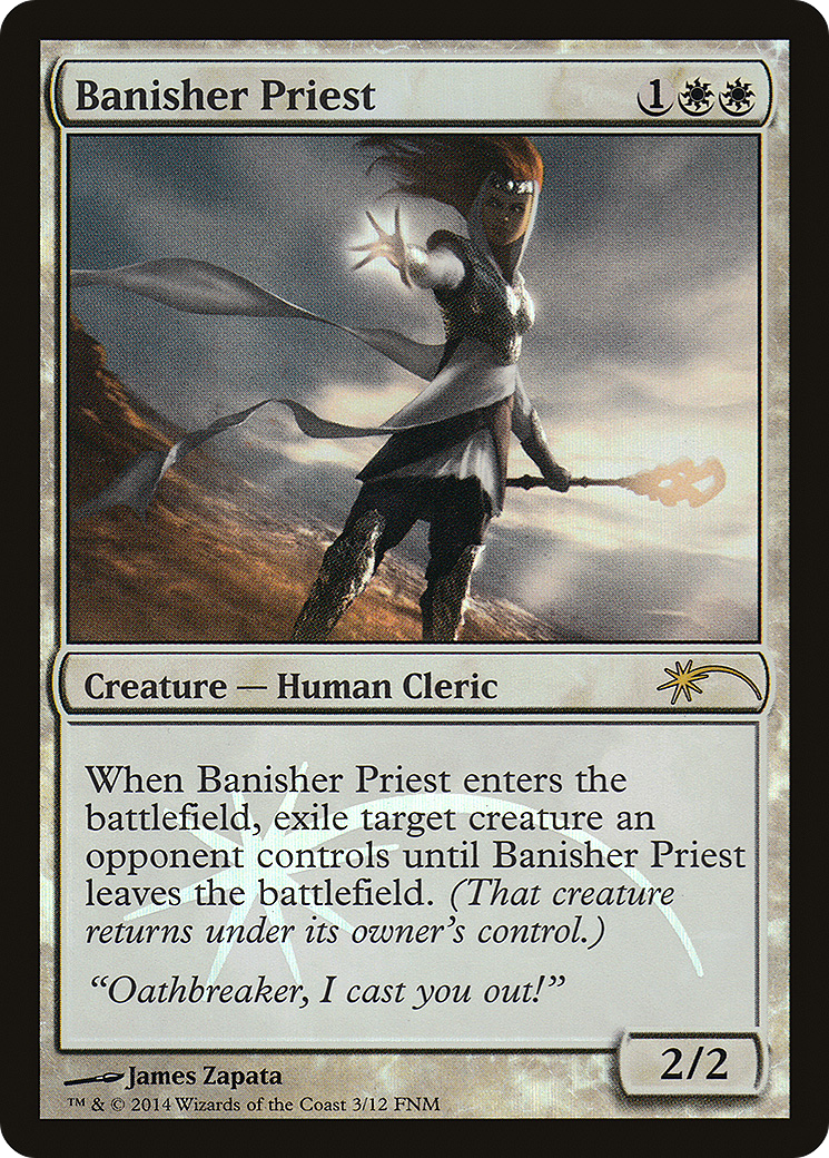 Image of Banisher Priest [Friday Night Magic 2014]