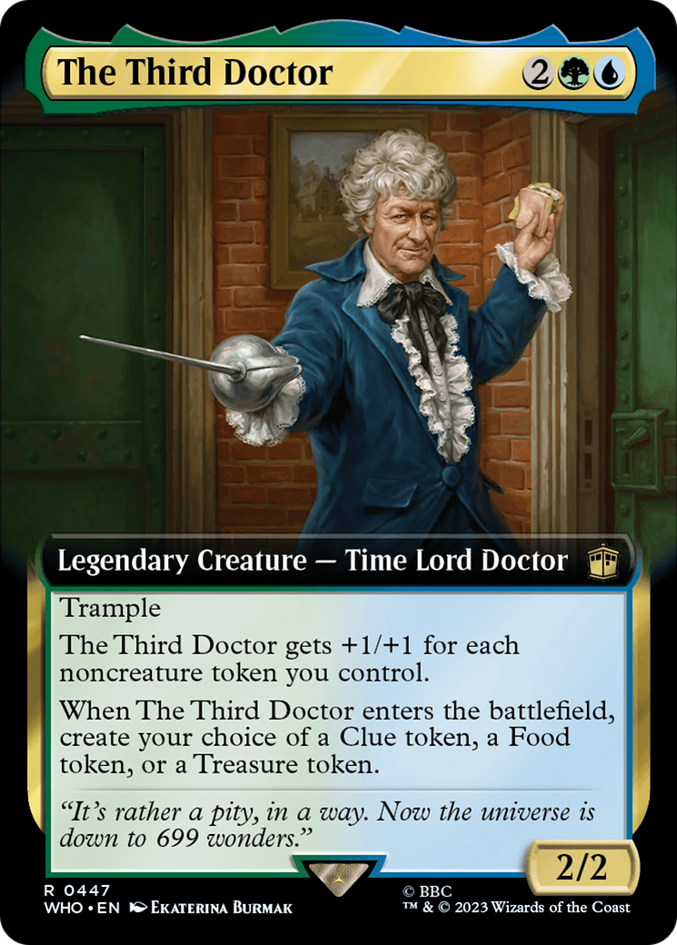 Image of The Third Doctor (Extended Art) [Doctor Who]