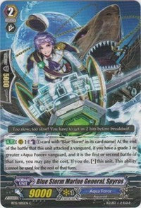 Image of Blue Storm Marine General,yros (BT15/085EN) [Infinite Rebirth]