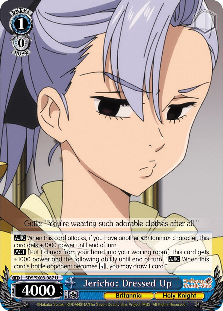 Image of Jericho: Dressed Up (SDS/SX03-087 U) [The Seven Deadly Sins]