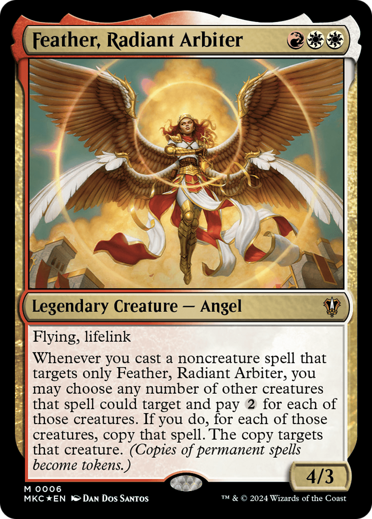 Image of Feather, Radiant Arbiter [Murders at Karlov Manor Commander]