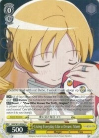 Image of Living Everyday Like a Dream, Mami (MM/W35-E008 U) [Puella Magi Madoka Magica the Movie -Rebellion-]