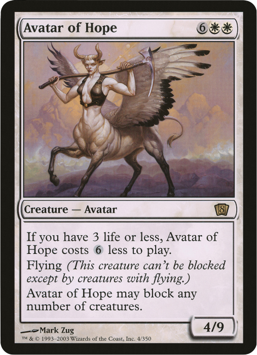 Image of Avatar of Hope (Oversized) [Eighth Edition Box Topper]