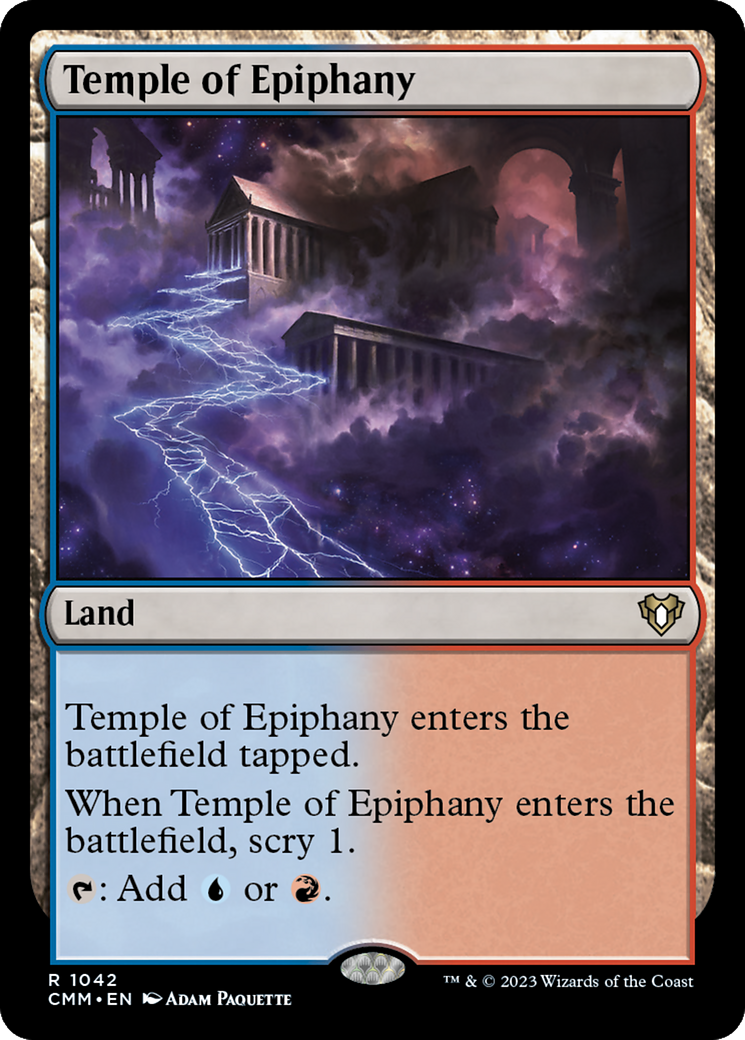 Image of Temple of Epiphany [Commander Masters]