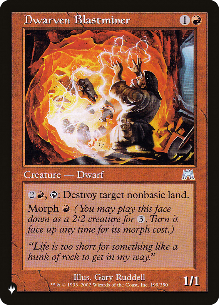 Image of Dwarven Blastminer [The List]