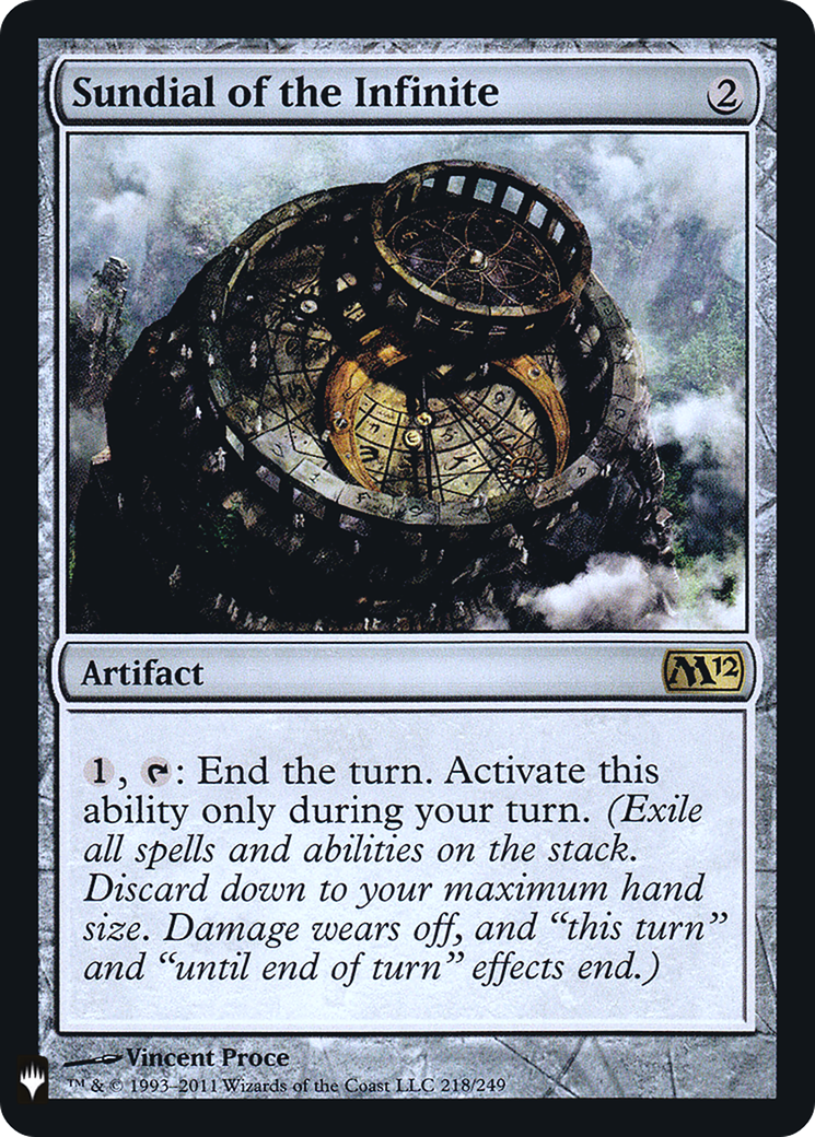 Image of Sundial of the Infinite [Mystery Booster]