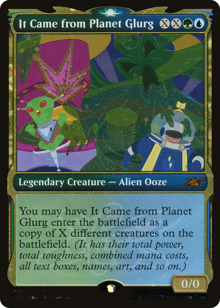 Image of It Came from Planet Glurg (Showcase) (Galaxy Foil) [Unfinity]