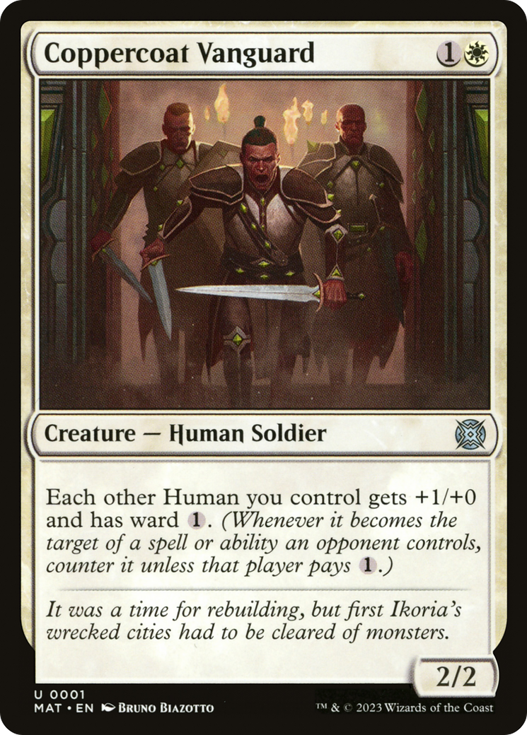 Image of Coppercoat Vanguard [March of the Machine: The Aftermath]
