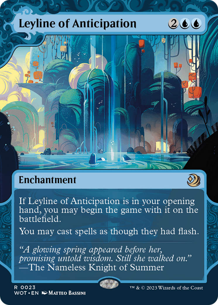 Image of Leyline of Anticipation [Wilds of Eldraine: Enchanting Tales]