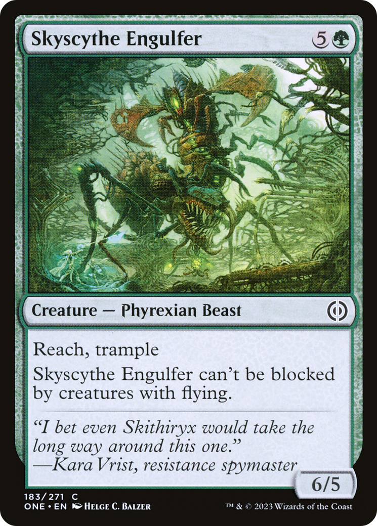 Image of Skyscythe Engulfer [Phyrexia: All Will Be One]