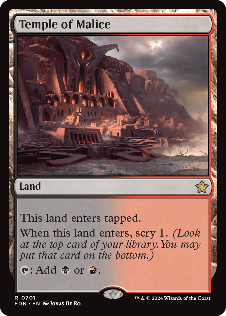 Image of Temple of Malice [Foundations]