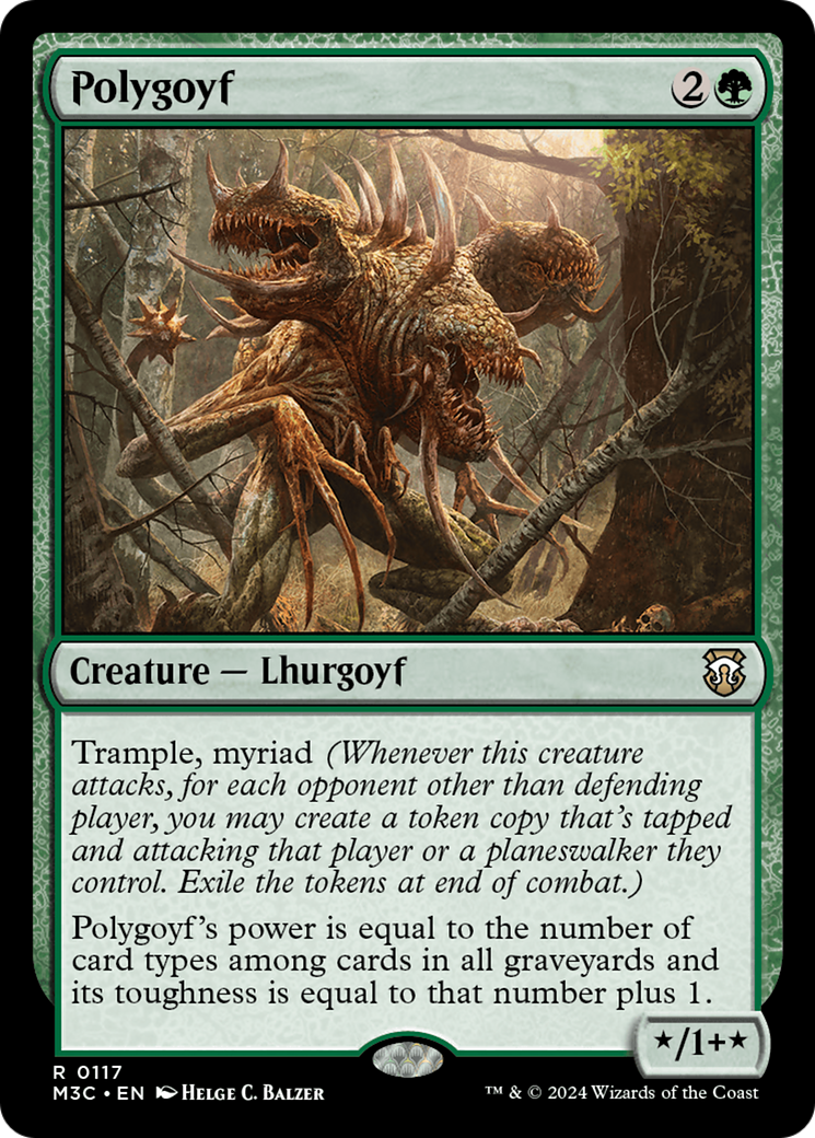 Image of Polygoyf [Modern Horizons 3 Commander]