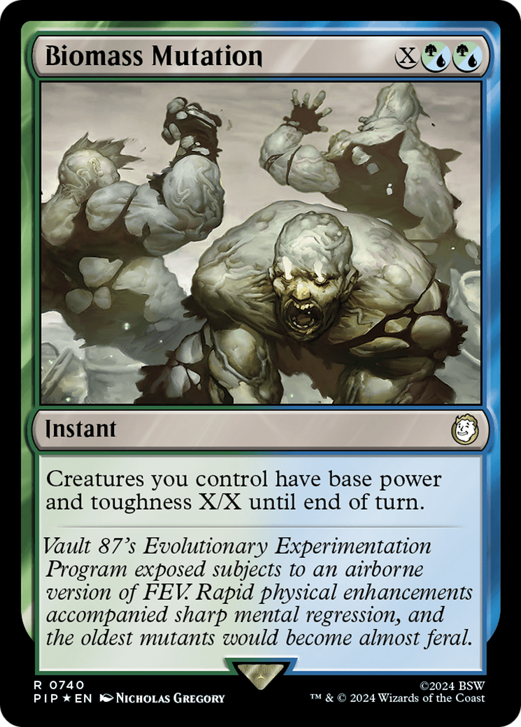 Image of Biomass Mutation (Surge Foil) [Fallout]