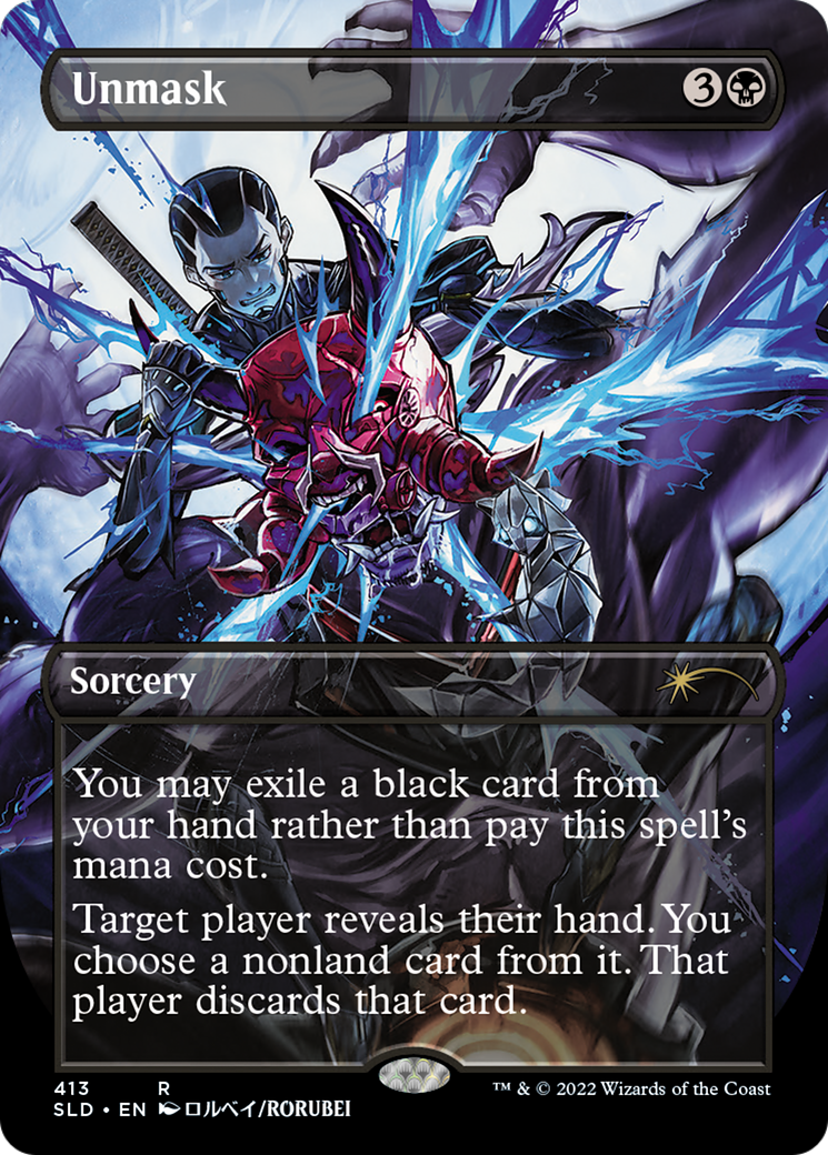 Image of Unmask (Borderless) [Secret Lair Drop Series]