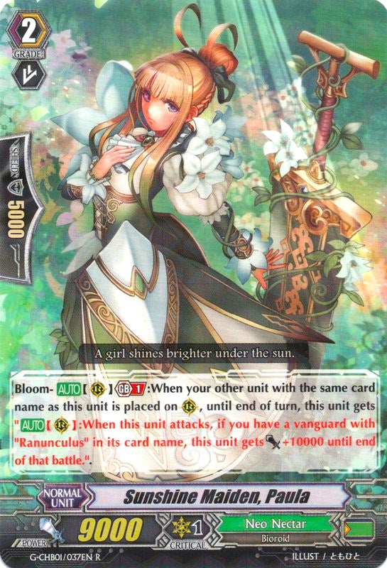 Image of Sunshine Maiden, Paula (G-CHB01/037EN) [TRY3 NEXT]