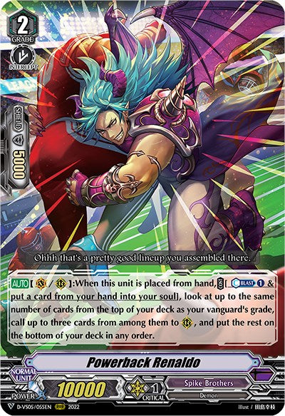 Image of Powerback Renaldo (D-VS05/055EN) [V Clan Collection Vol.5]