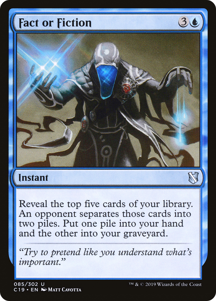 Image of Fact or Fiction [Commander 2019]