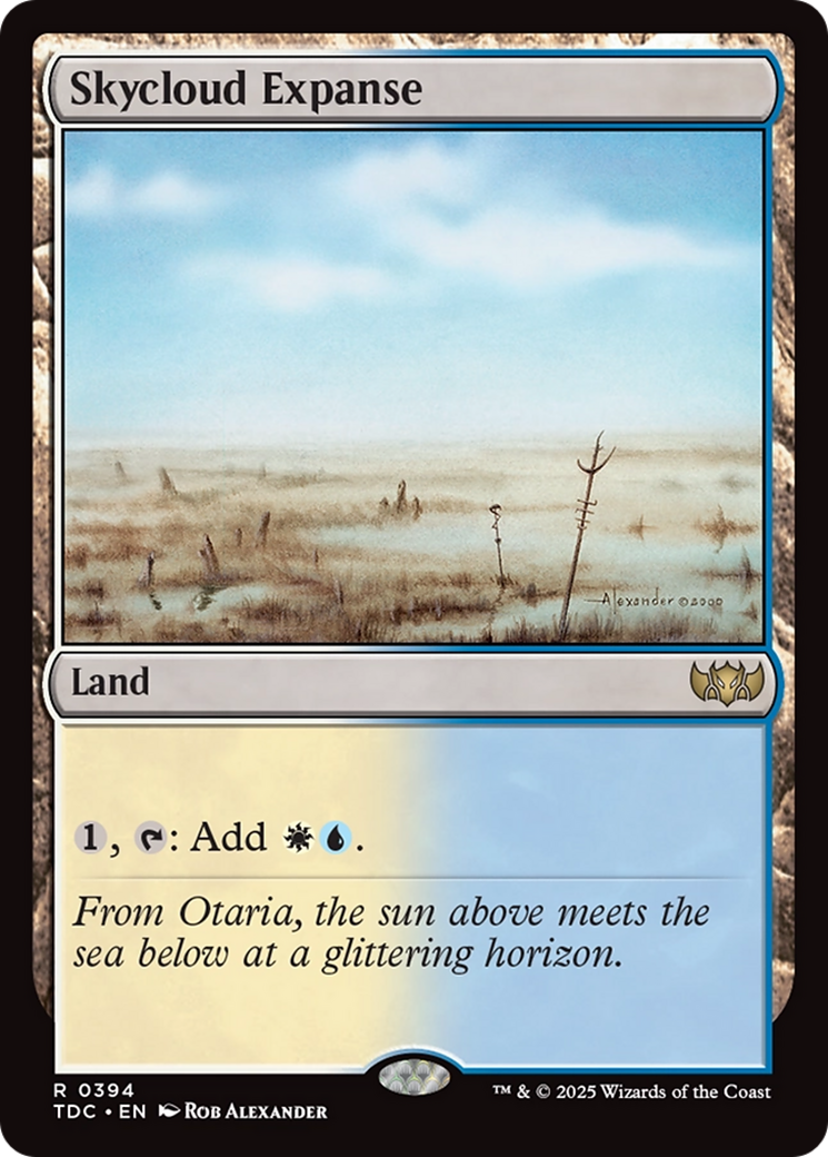 Image of Skycloud Expanse [Tarkir: Dragonstorm Commander]