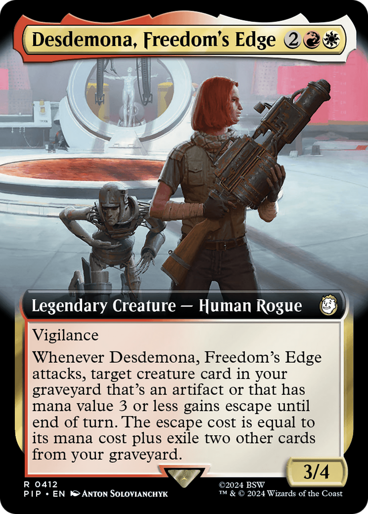 Image of Desdemona, Freedom's Edge (Extended Art) [Fallout]