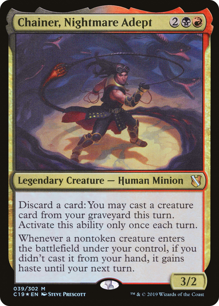 Image of Chainer, Nightmare Adept [Commander 2019]